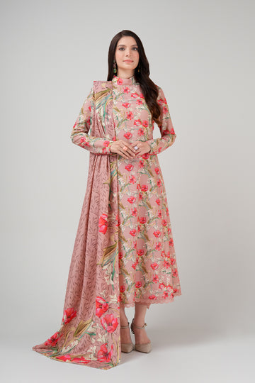 Bareeze PR1788 Peach Winter Fall 2024